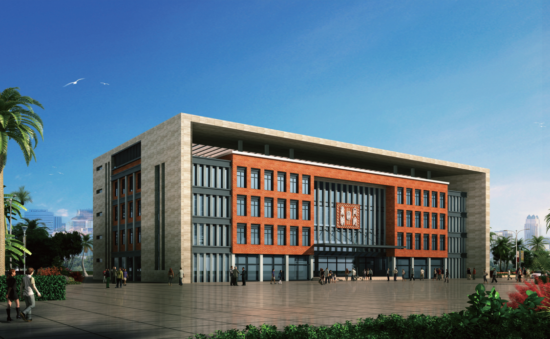 定安县图书馆及博物馆方案设计